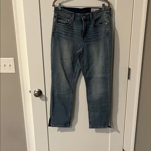 GAP Women's Dark Blue Ankle Jeans